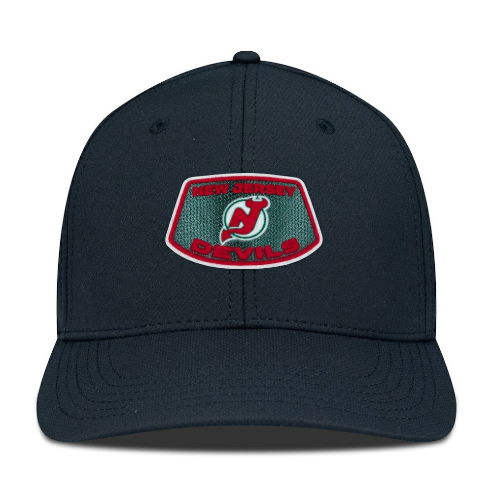 New Jersey Devils Levelwear Retro Skylight Rise Flex Hat - Black Jerseys