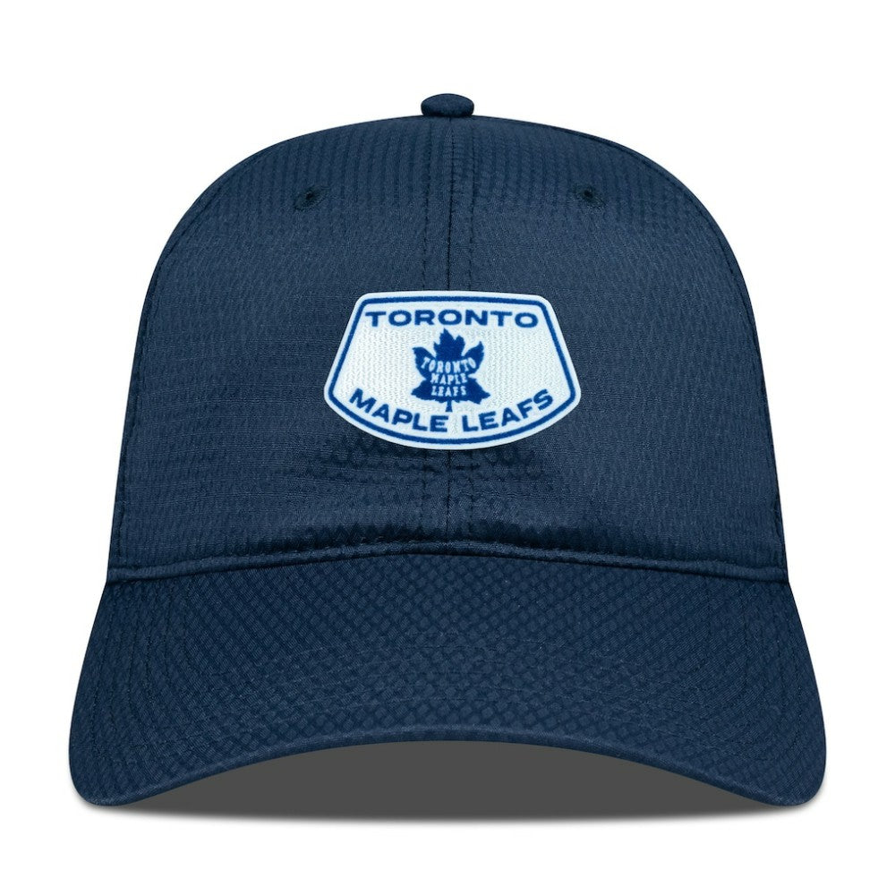 Toronto Maple Leafs Levelwear Retro Skylight Matrix Adjustable Hat - Navy Hats