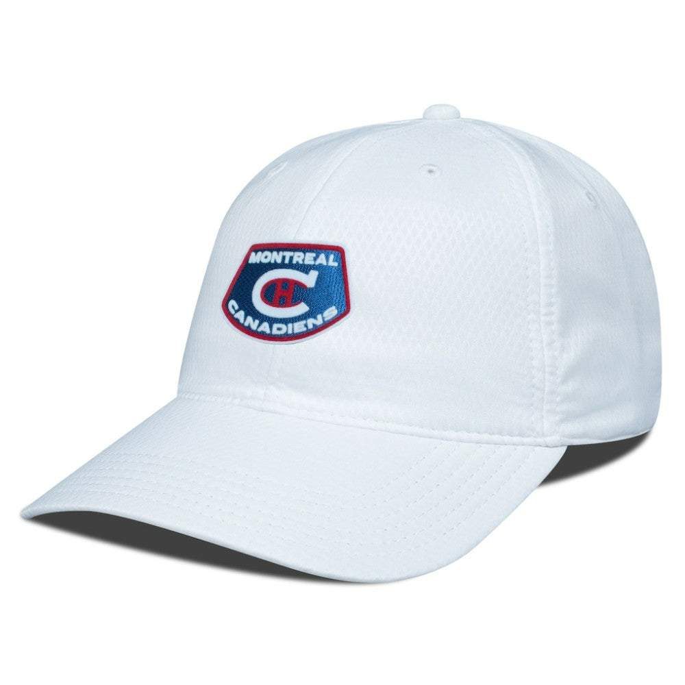 Montreal Canadiens Levelwear Retro Skylight Matrix Adjustable Hat - White Hats