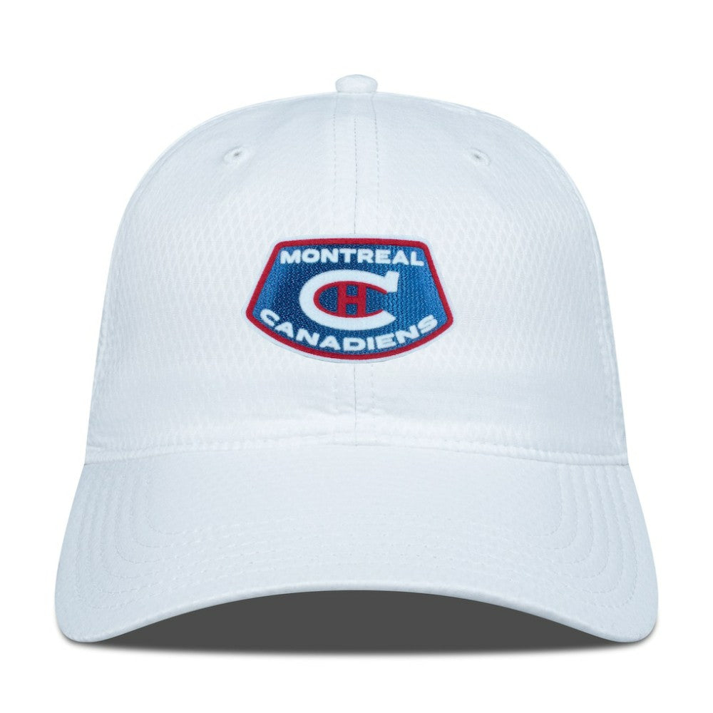 Montreal Canadiens Levelwear Retro Skylight Matrix Adjustable Hat - White Hats