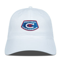 Montreal Canadiens Levelwear Retro Skylight Matrix Adjustable Hat - White Hats
