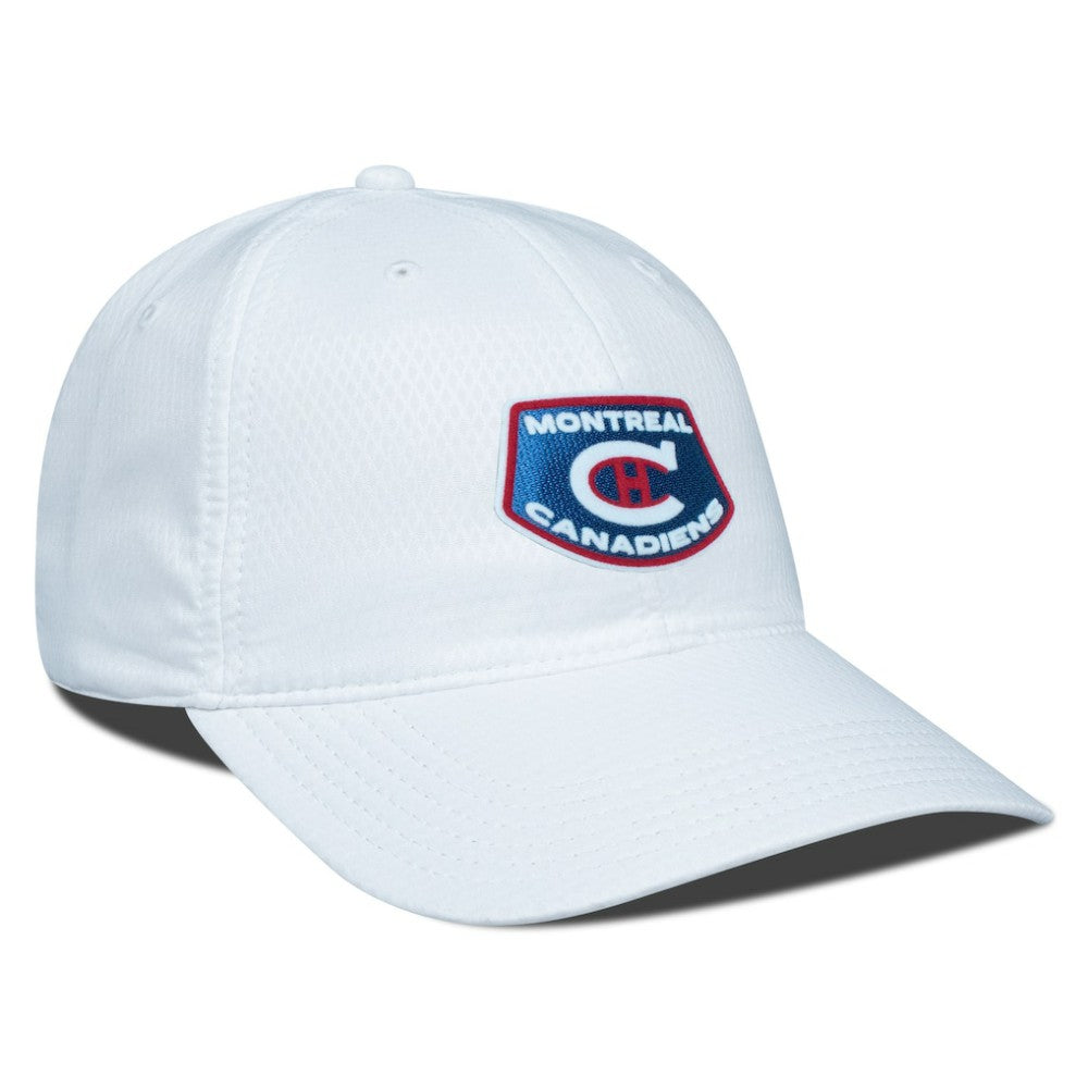 Montreal Canadiens Levelwear Retro Skylight Matrix Adjustable Hat - White Hats