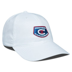 Montreal Canadiens Levelwear Retro Skylight Matrix Adjustable Hat - White Hats