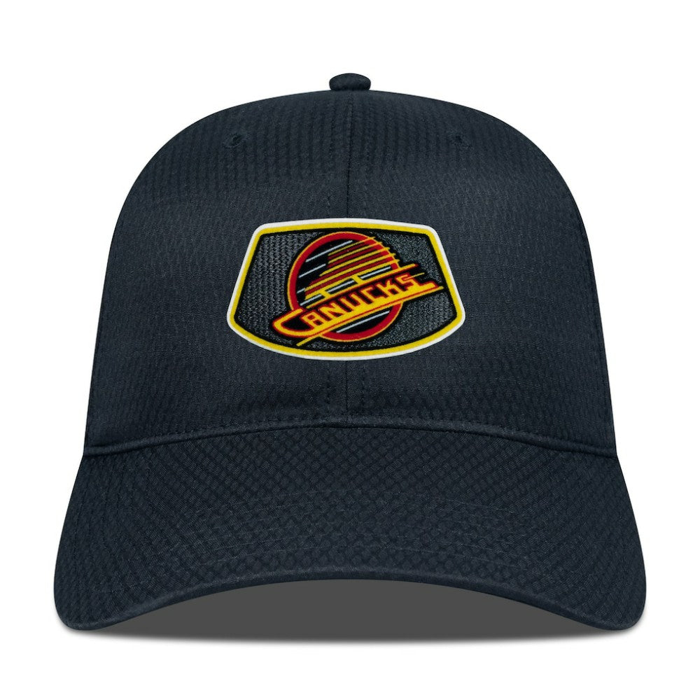 Vancouver Canucks Levelwear Retro Skylight Matrix Adjustable Hat - Black Hats