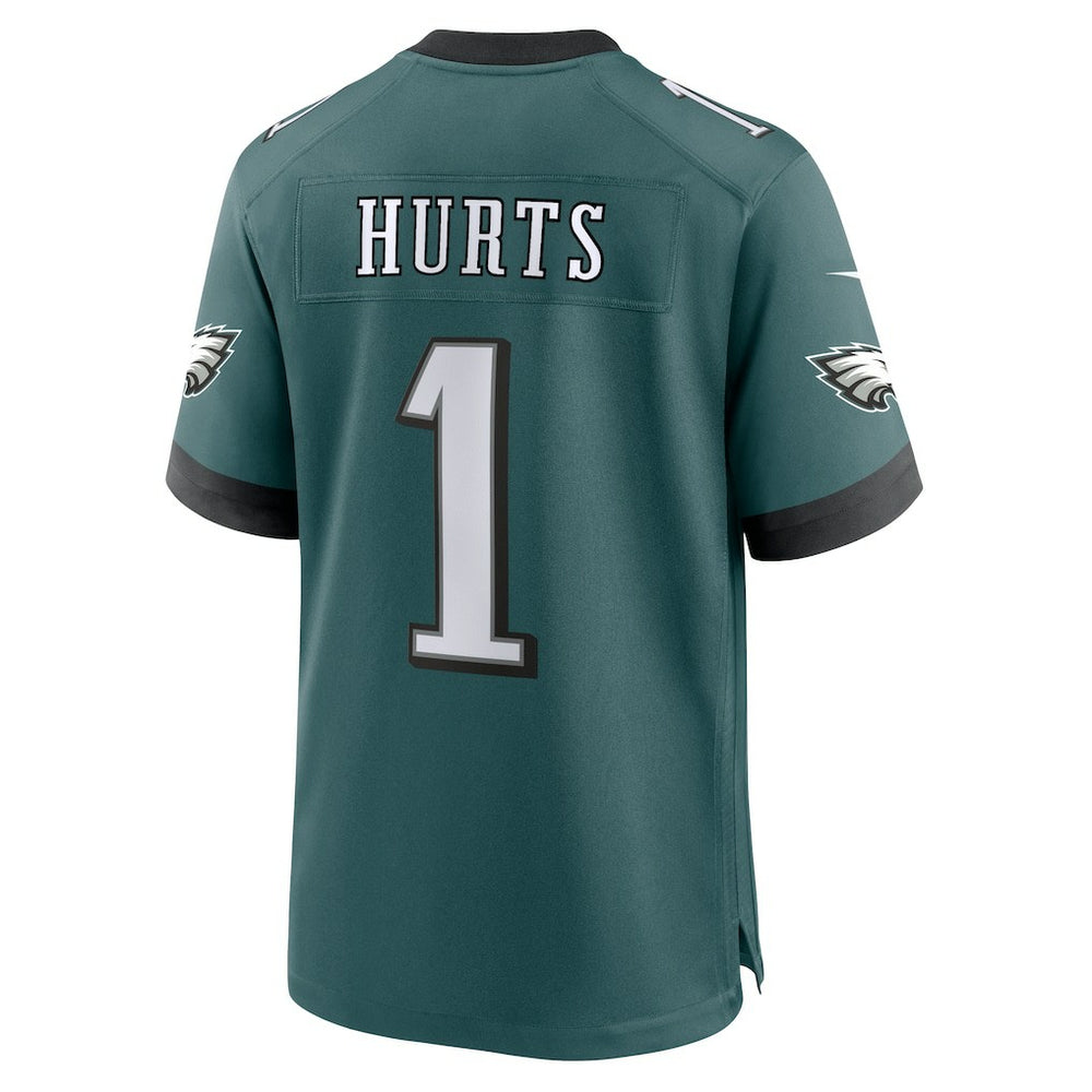 Jalen Hurts Philadelphia Eagles Team Game Jersey - Midnight Green cheap