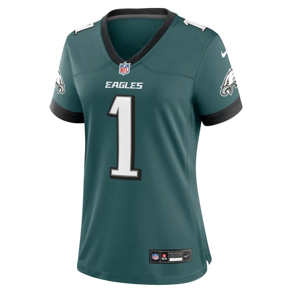 Jalen Hurts Philadelphia Eagles Women's Team Game Jersey - Midnight Green discount