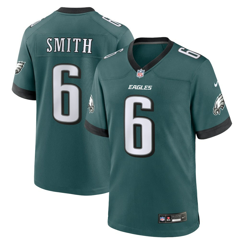 DeVonta Smith Philadelphia Eagles Team Game Jersey - Midnight Green outlet