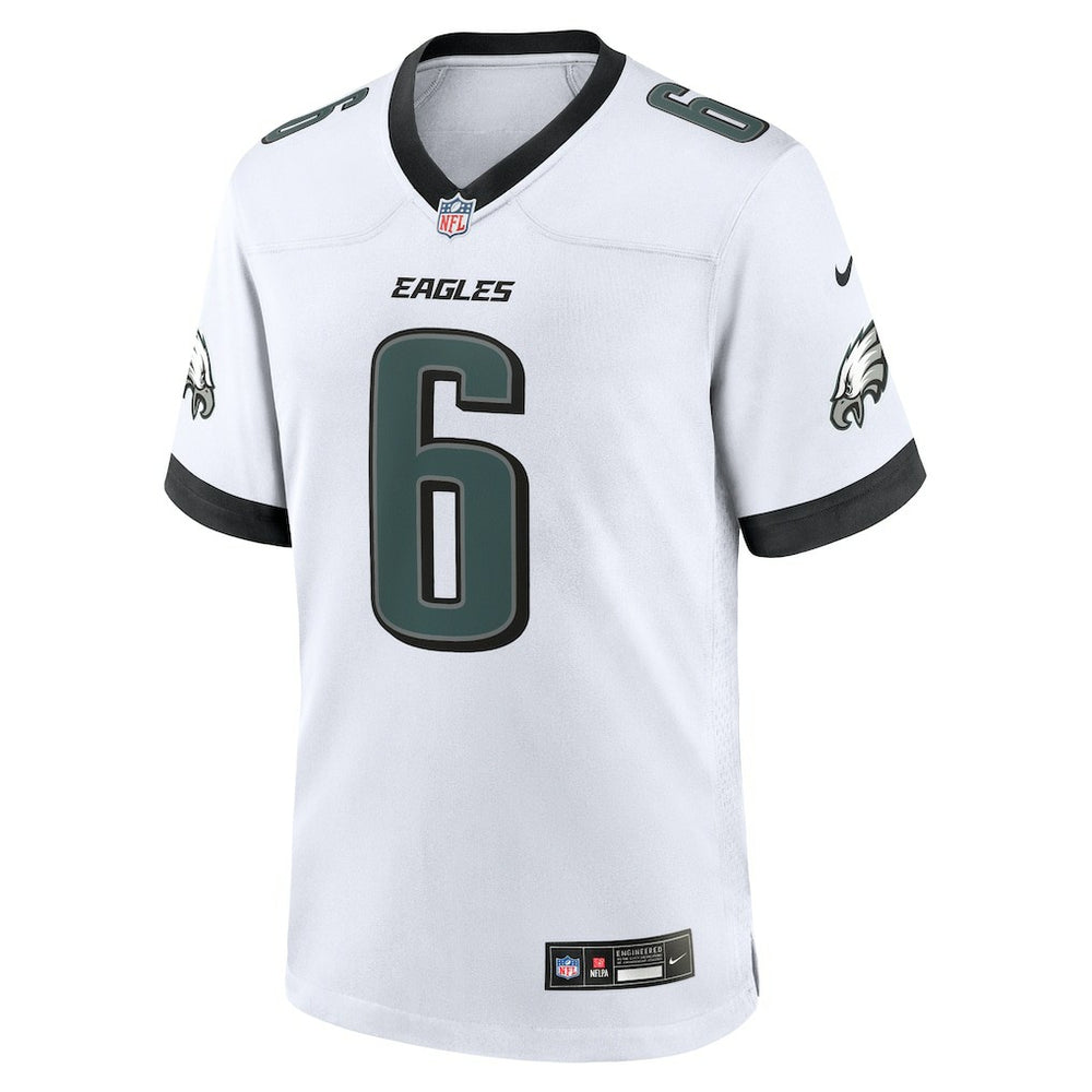 DeVonta Smith Philadelphia Eagles White Game Jersey - White discount