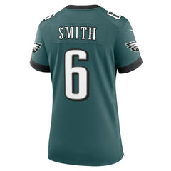 DeVonta Smith Philadelphia Eagles Women's Team Game Jersey - Midnight Green outlet