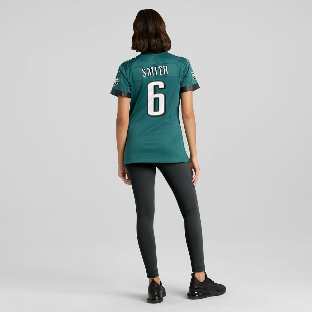 DeVonta Smith Philadelphia Eagles Women's Team Game Jersey - Midnight Green outlet