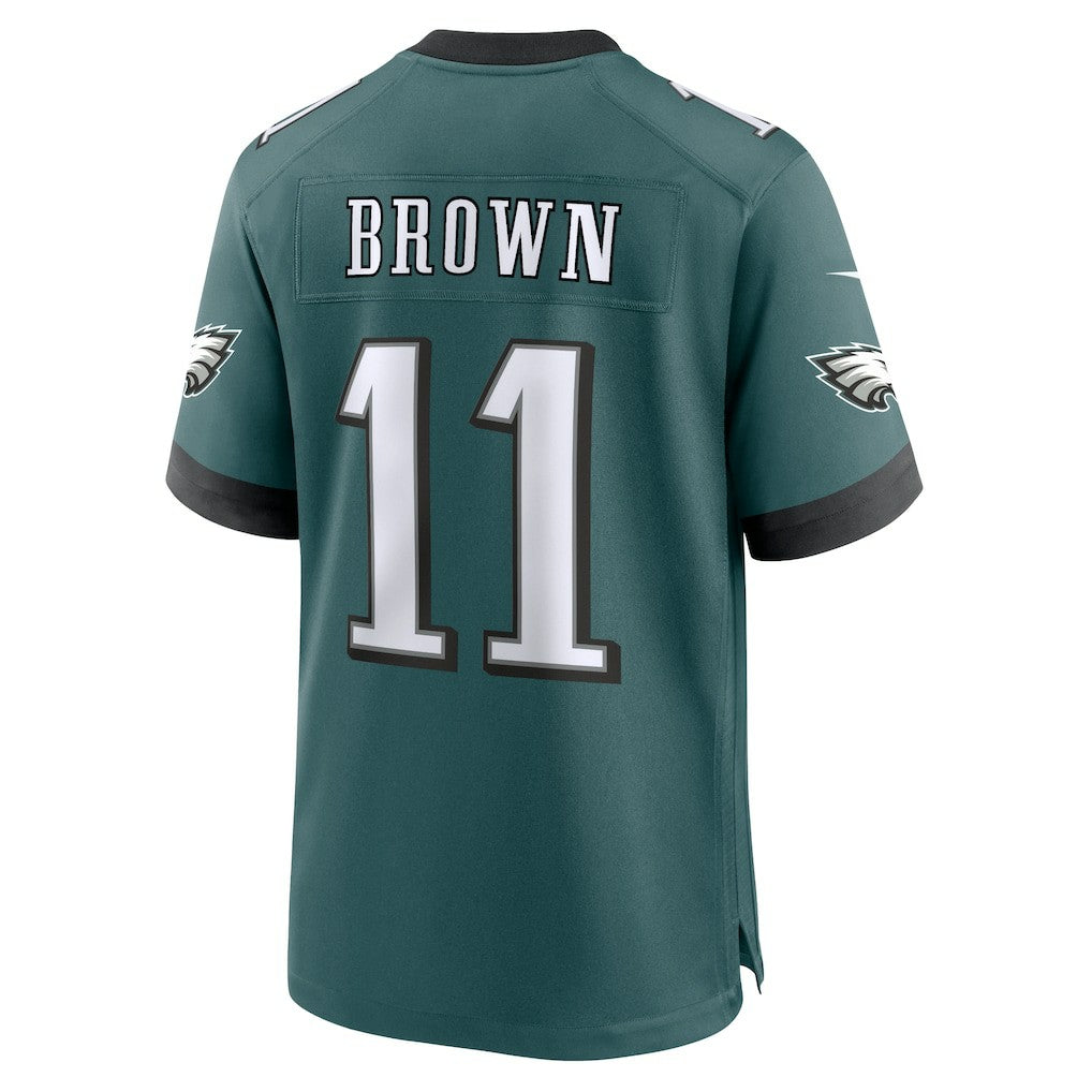A.J. Brown Philadelphia Eagles Team Game Jersey - Midnight Green online