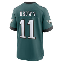 A.J. Brown Philadelphia Eagles Team Game Jersey - Midnight Green online