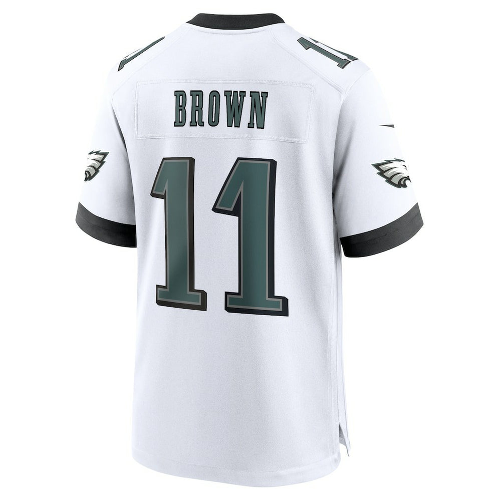 A.J. Brown Philadelphia Eagles White Game Jersey - White on sale
