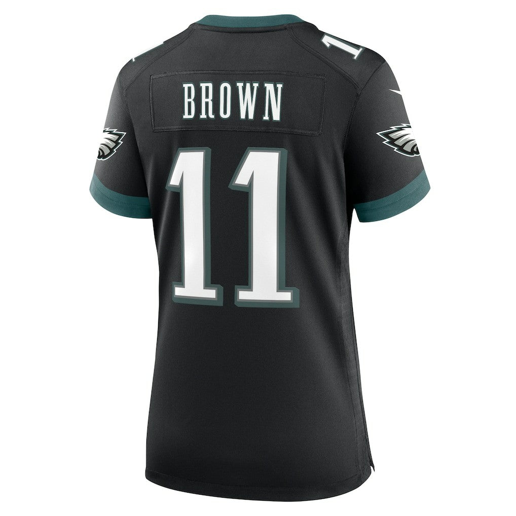 A.J. Brown Philadelphia Eagles Women's Alternate Game Jersey - Black sale