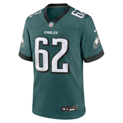 Jason Kelce Philadelphia Eagles Team Game Jersey - Midnight Green online