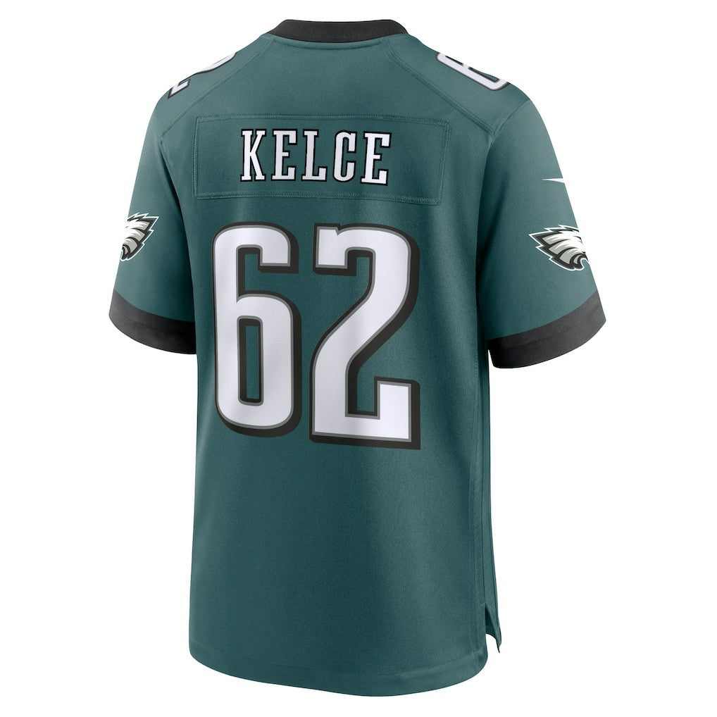 Jason Kelce Philadelphia Eagles Team Game Jersey - Midnight Green online