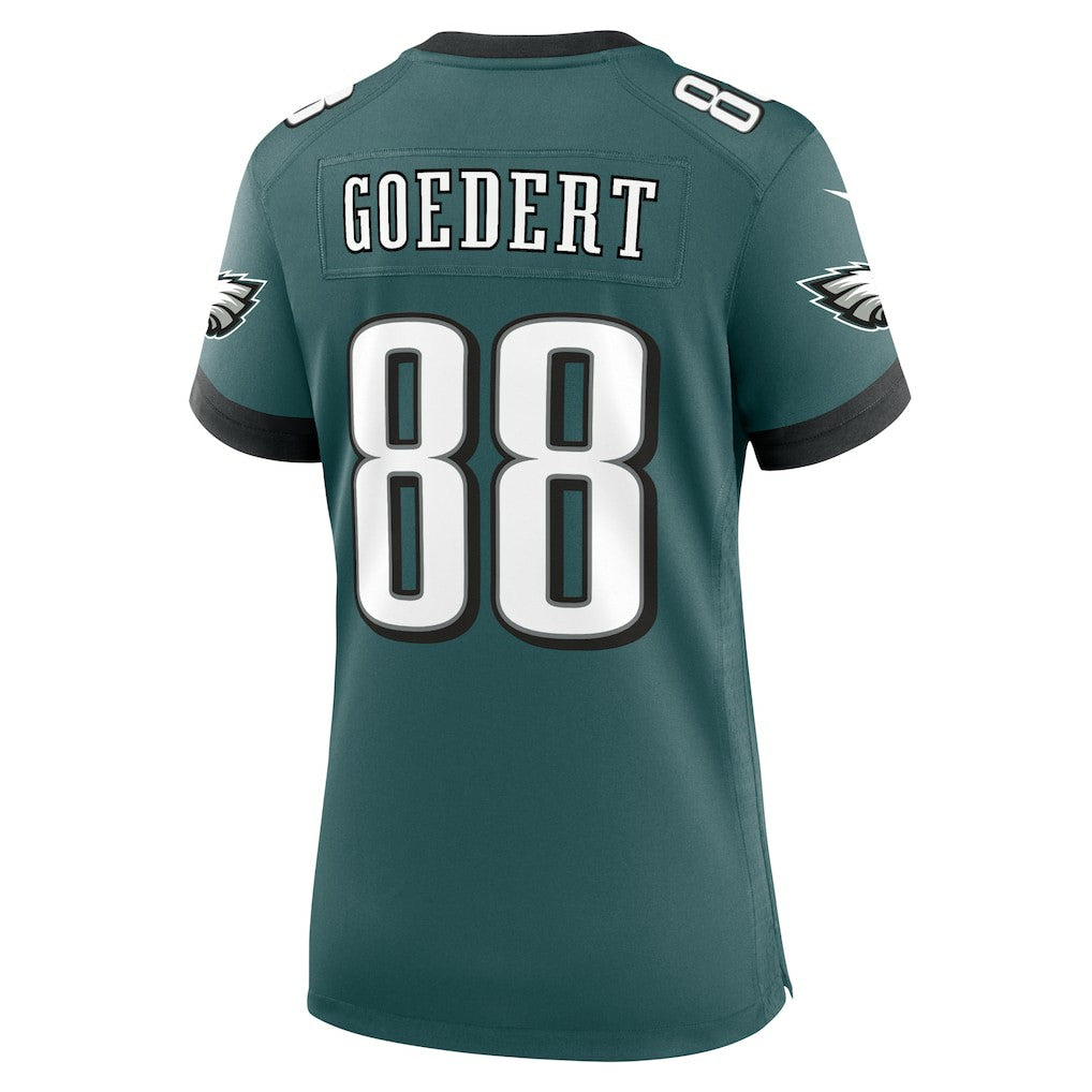 Dallas Goedert Philadelphia Eagles Women's Team Game Jersey - Midnight Green sale