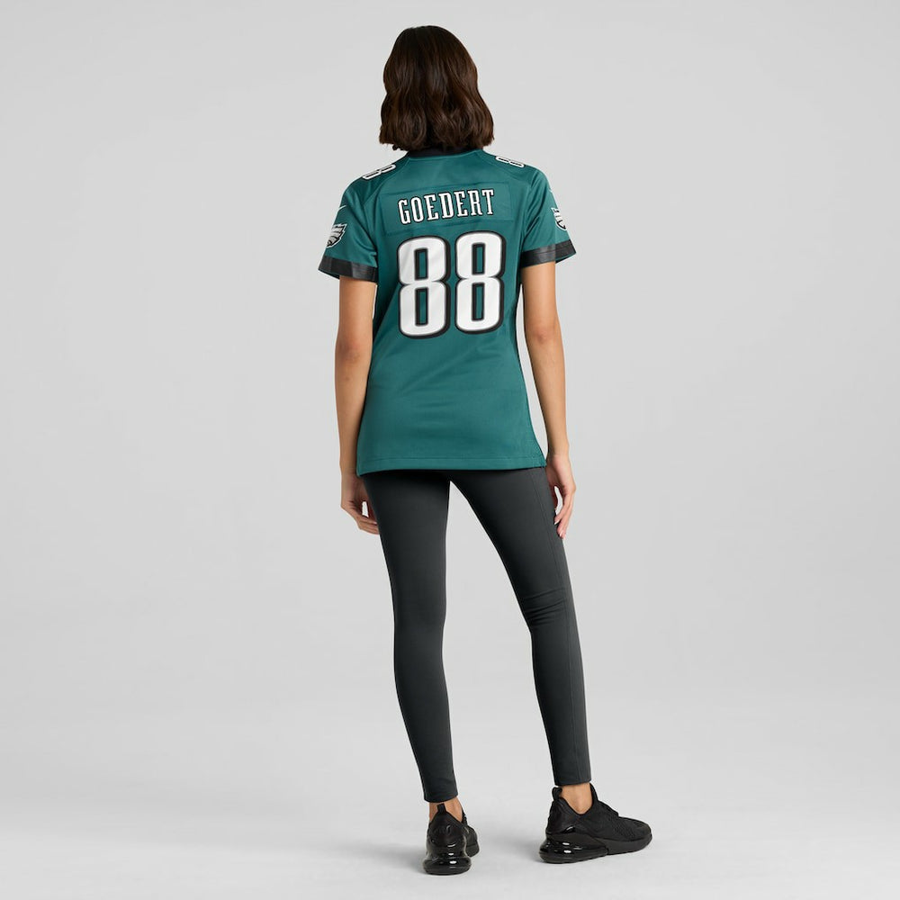 Dallas Goedert Philadelphia Eagles Women's Team Game Jersey - Midnight Green sale