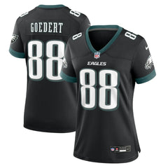 Dallas Goedert Philadelphia Eagles Women's Alternate Game Jersey - Black for sale