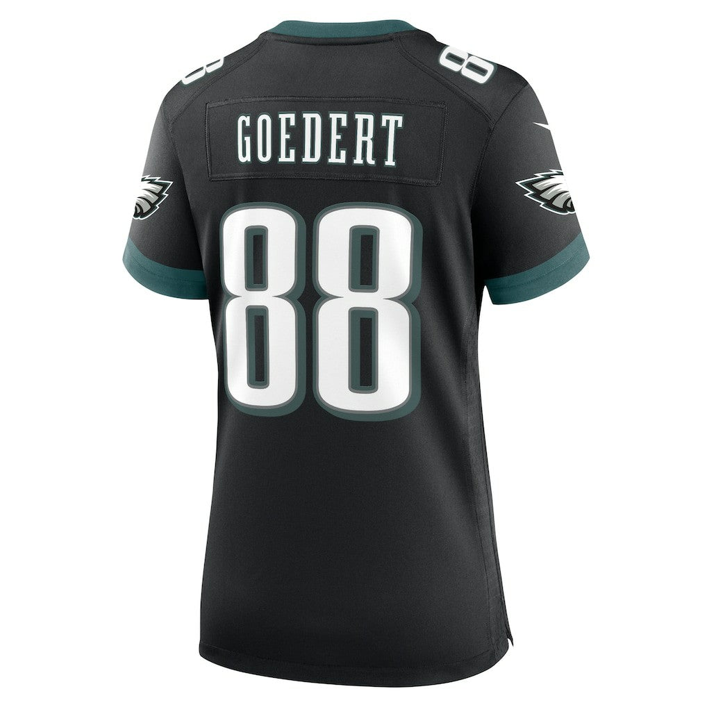 Dallas Goedert Philadelphia Eagles Women's Alternate Game Jersey - Black for sale