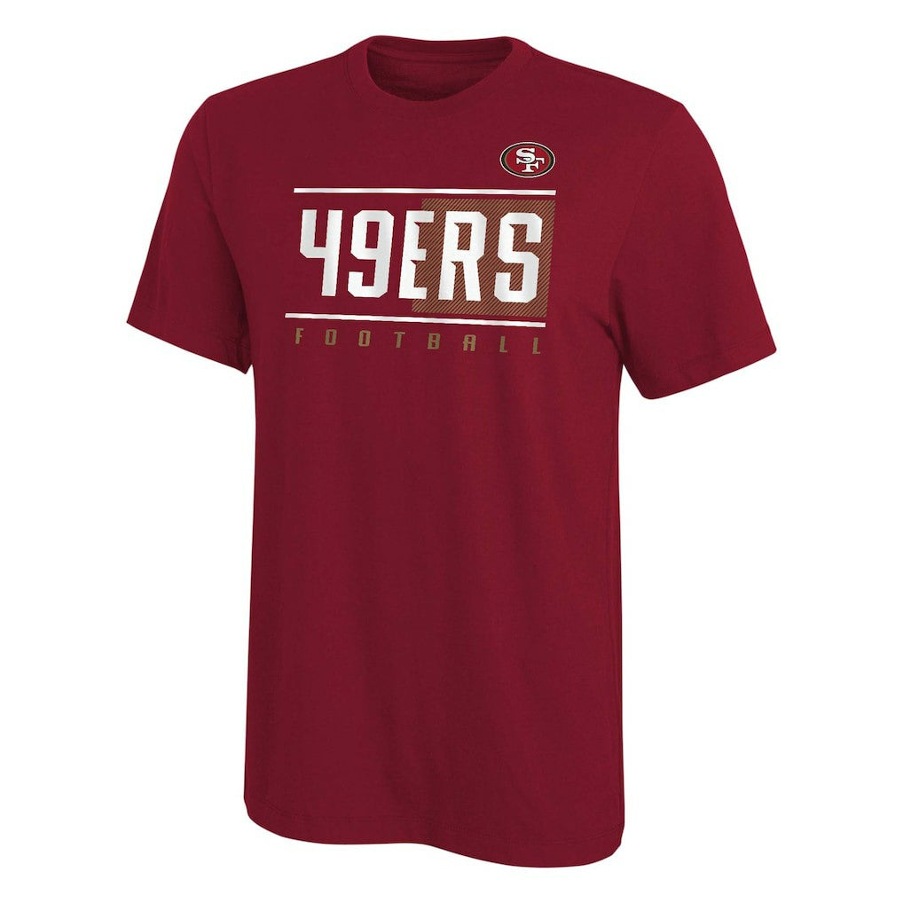 San Francisco 49ers Youth Pumped Up T-Shirt - Scarlet cheap