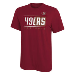 San Francisco 49ers Youth Pumped Up T-Shirt - Scarlet cheap