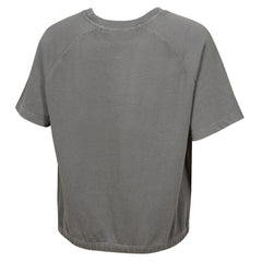 New England Patriots Women's Mineral Wash Short Sleeve Top - Gray sale