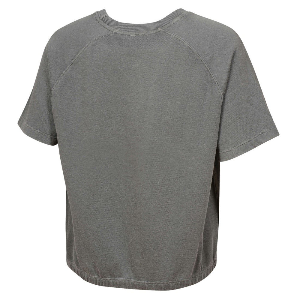 Detroit Lions Women's Mineral Wash Short Sleeve Top - Gray discount