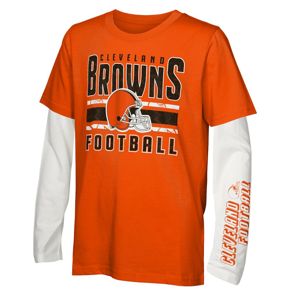 Cleveland Browns Preschool In the Mix T-Shirt Combo Set outlet