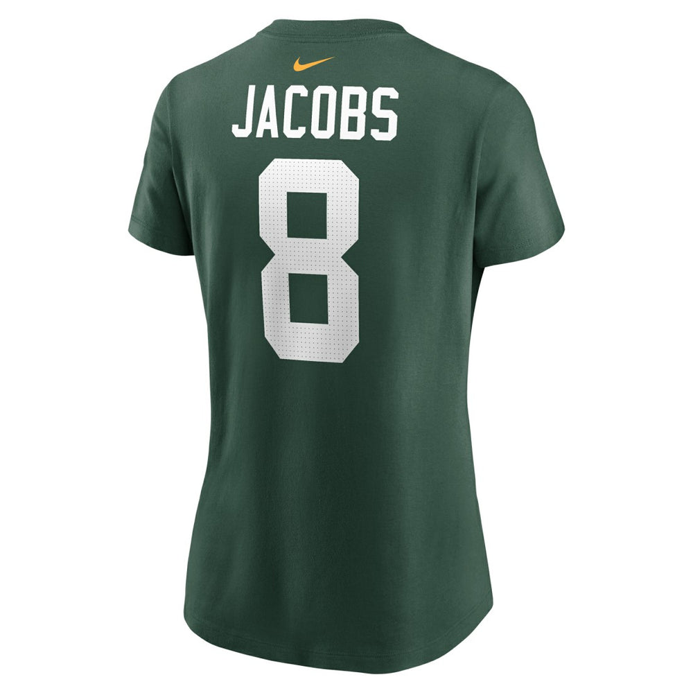 Josh Jacobs Green Bay Packers Women's Player Name & Number T-Shirt - Green online