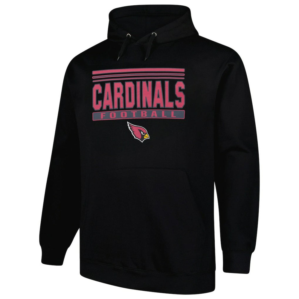 Arizona Cardinals Big & Tall Pop Pullover Hoodie - Black online