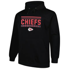 Kansas City Chiefs Big & Tall Pop Pullover Hoodie - Black cheap