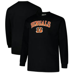 Cincinnati Bengals Big & Tall Thermal Long Sleeve T-Shirt - Black online
