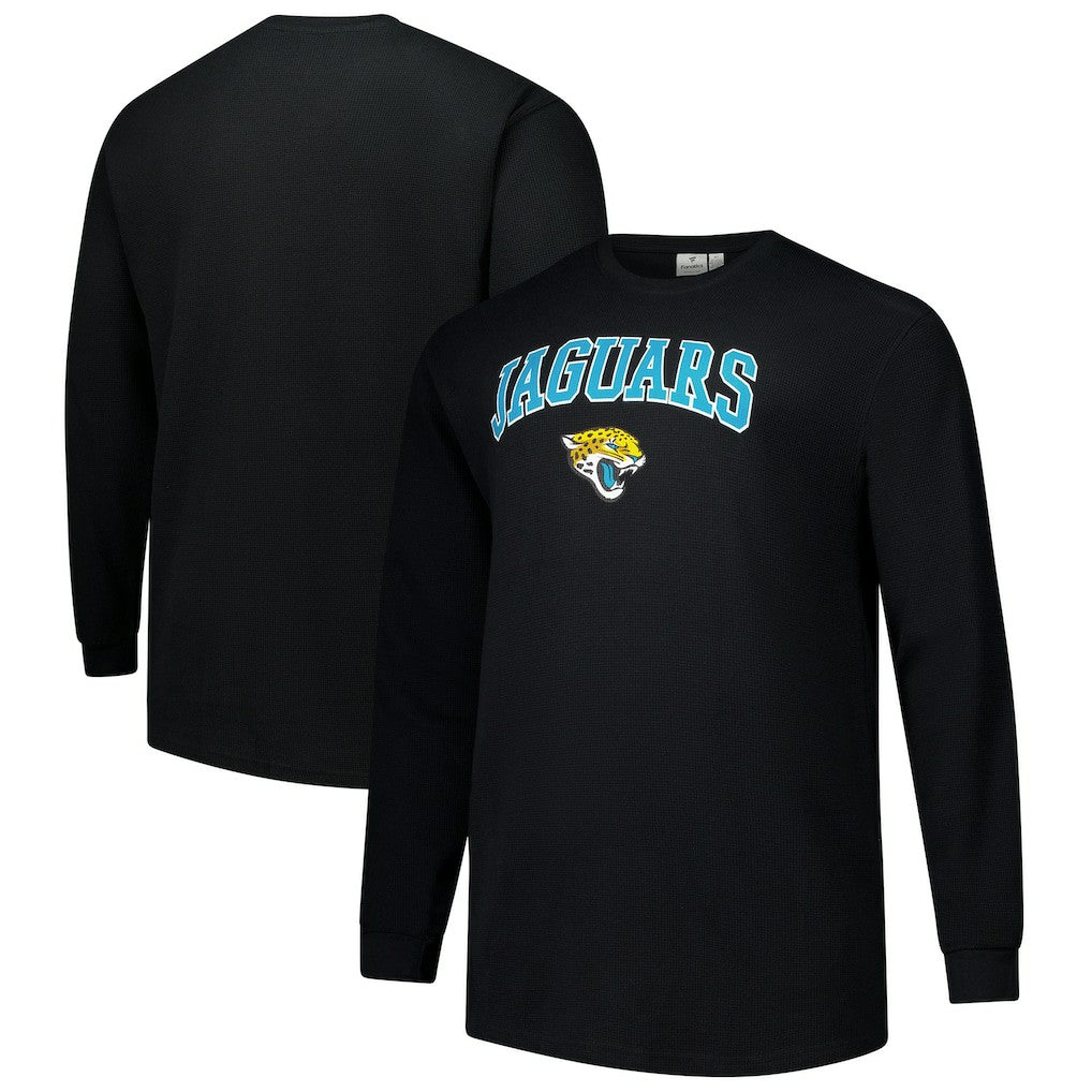 Jacksonville Jaguars Big & Tall Thermal Long Sleeve T-Shirt - Black for sale