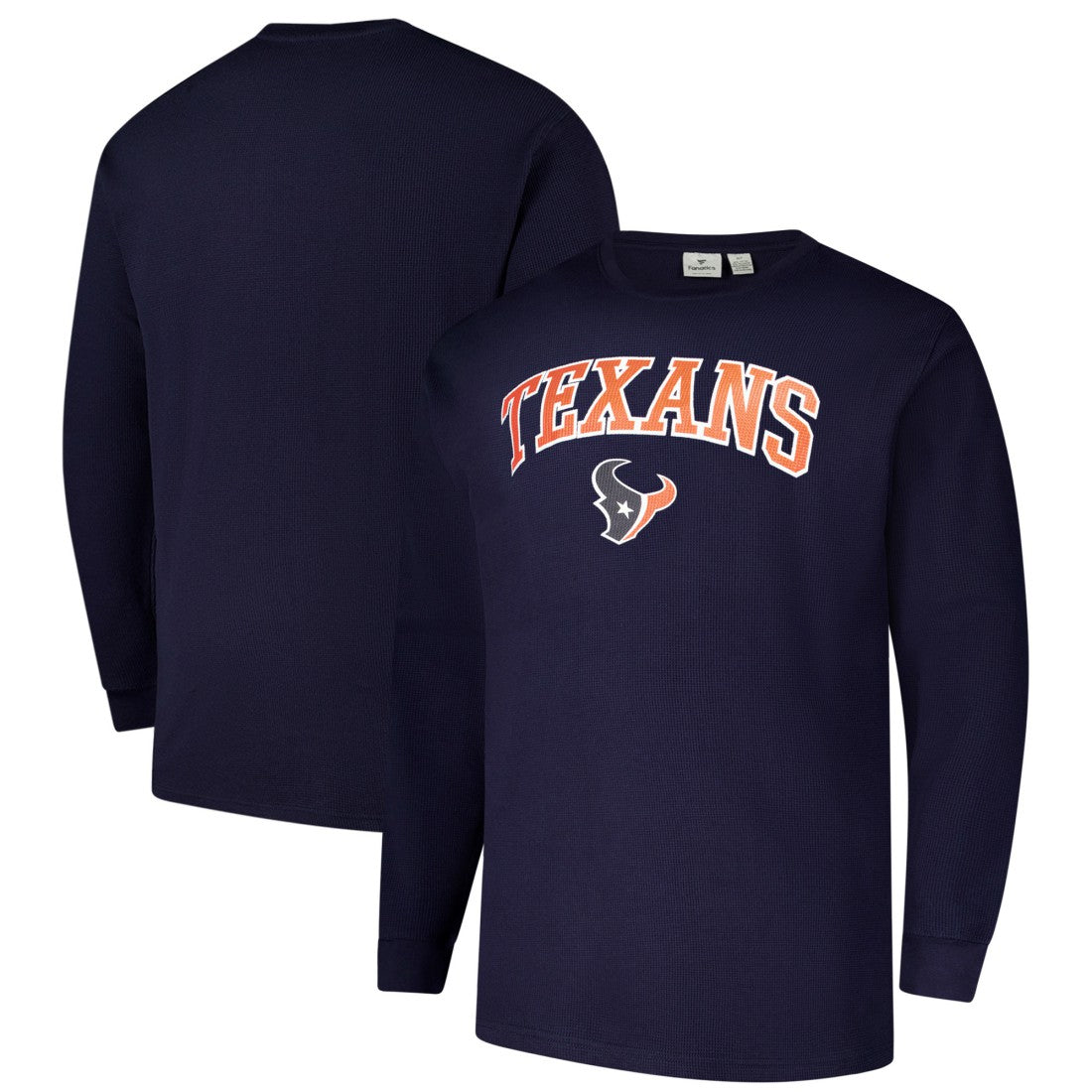 Houston Texans Big & Tall Thermal Long Sleeve T-Shirt - Navy for sale