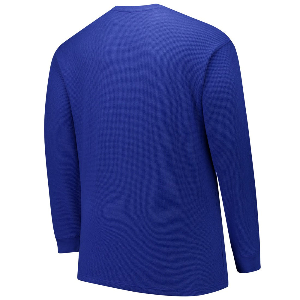 Seattle Seahawks Big & Tall Throwback Thermal Long Sleeve T-Shirt - Royal on sale