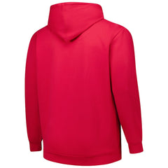 San Francisco 49ers Big & Tall Sleeve Hit Full-Zip Hoodie - Scarlet for sale