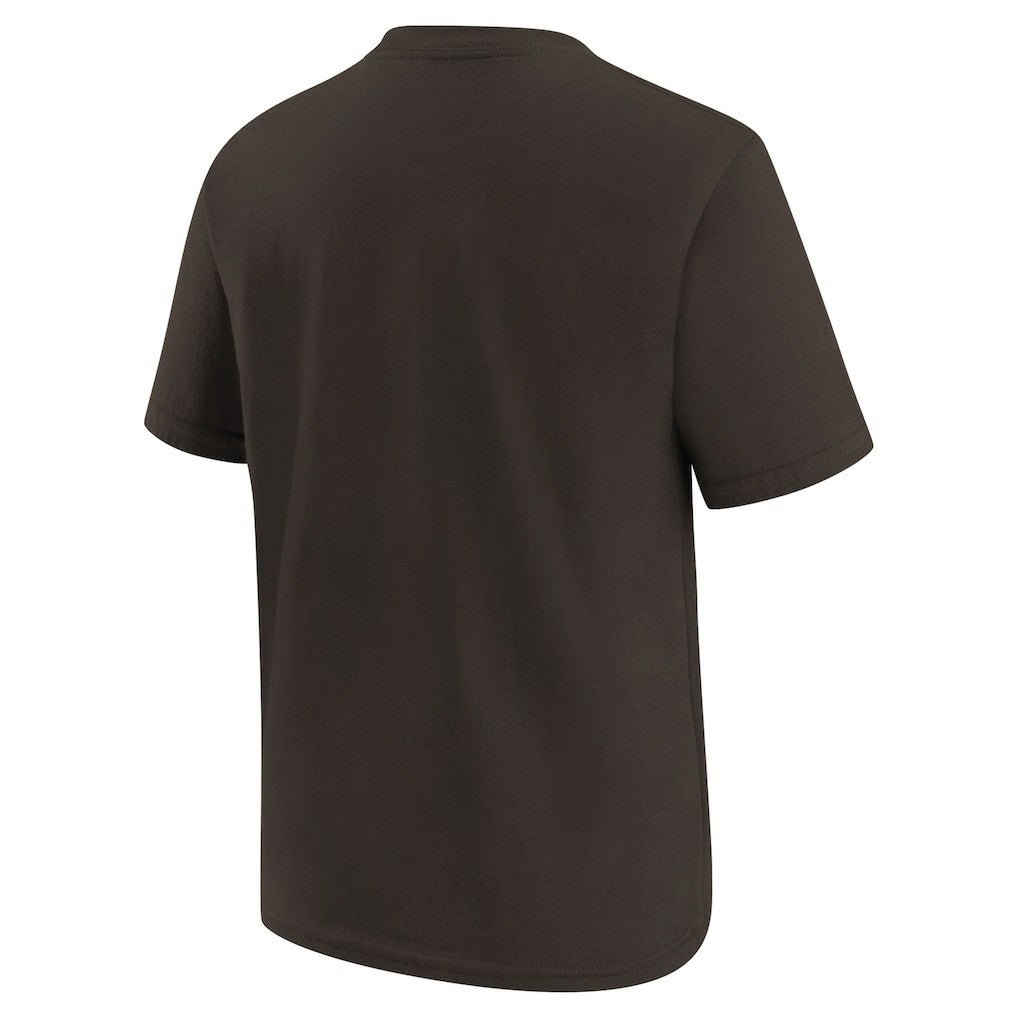 Cleveland Browns Youth Logo T-Shirt - Brown cheap