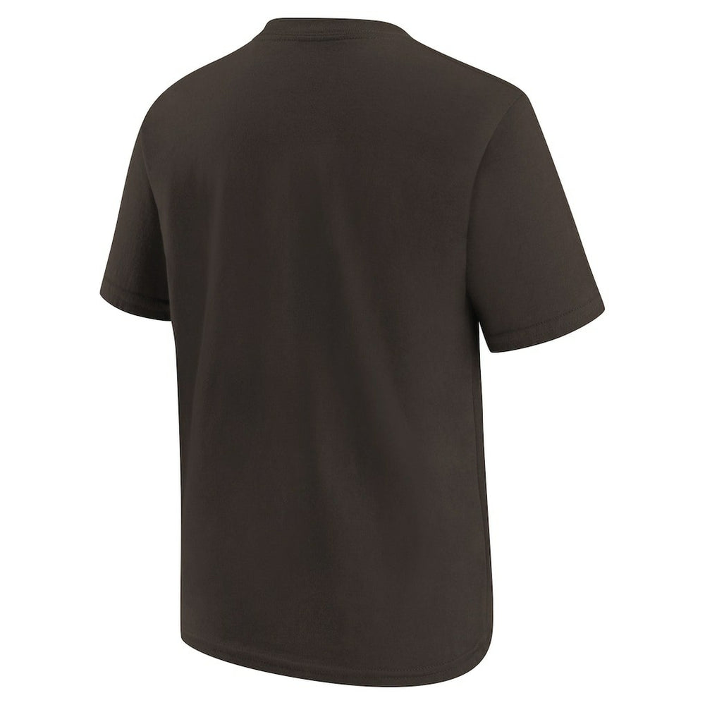 Cleveland Browns Youth Logo T-Shirt - Brown cheap