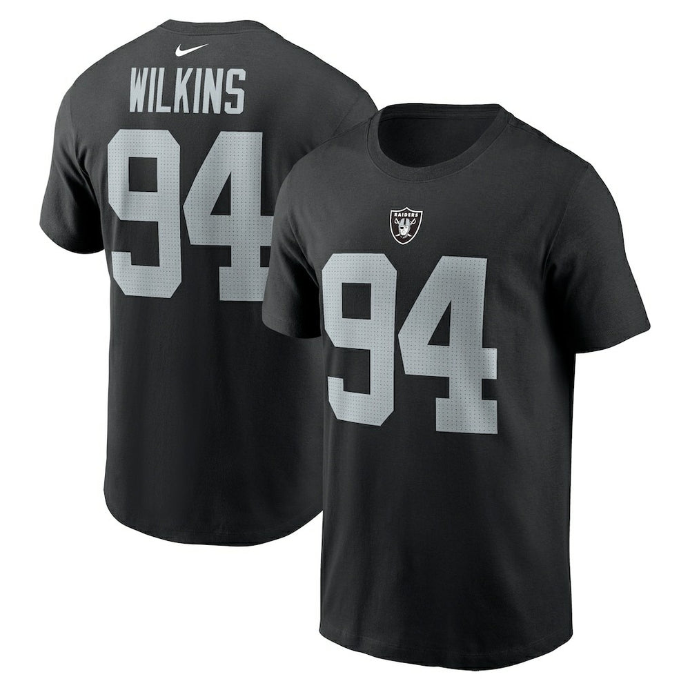Christian Wilkins Las Vegas Raiders Player Name & Number T-Shirt - Black outlet