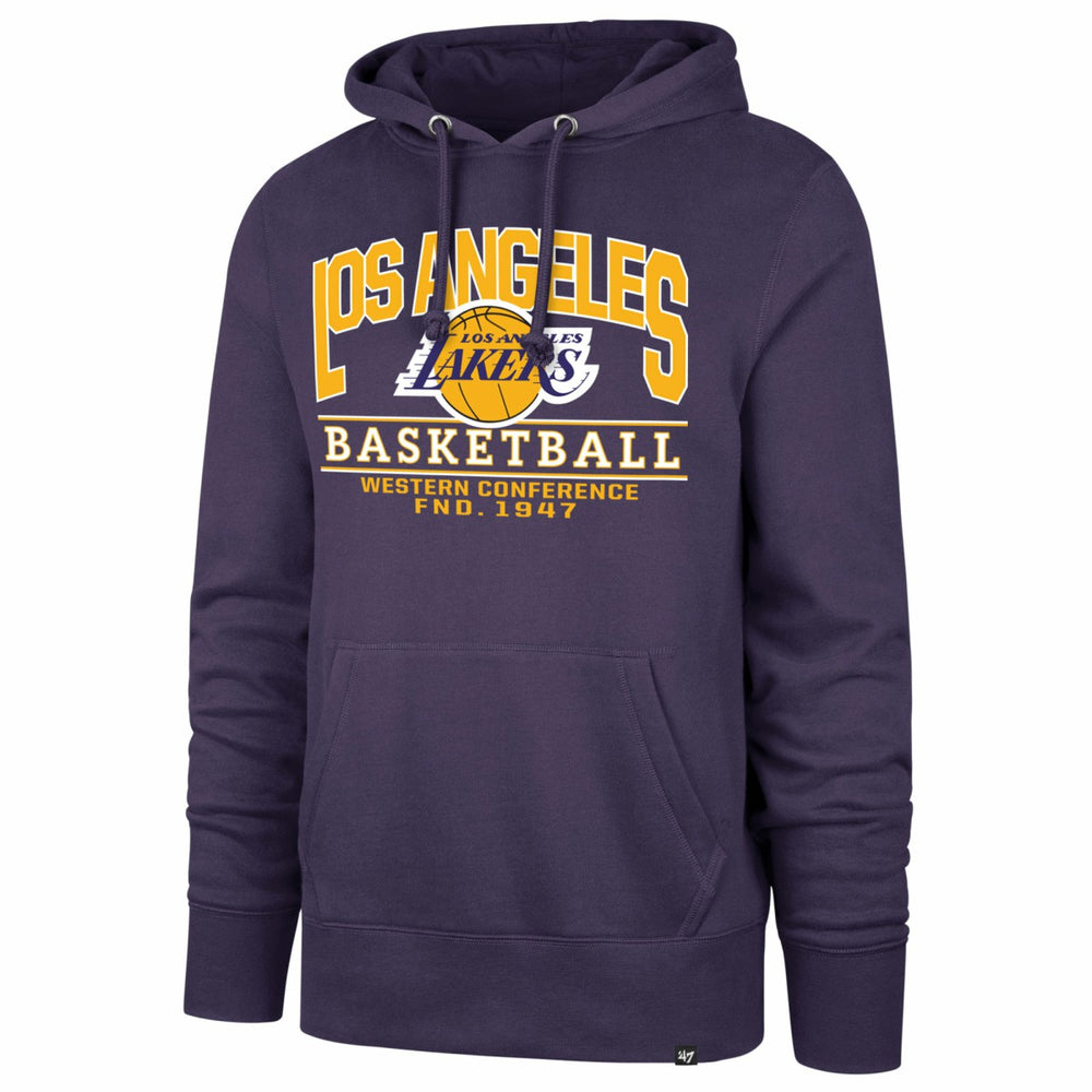 Los Angeles Lakers '47 Big & Tall Good Call Headline Pullover Hoodie - Purple shop