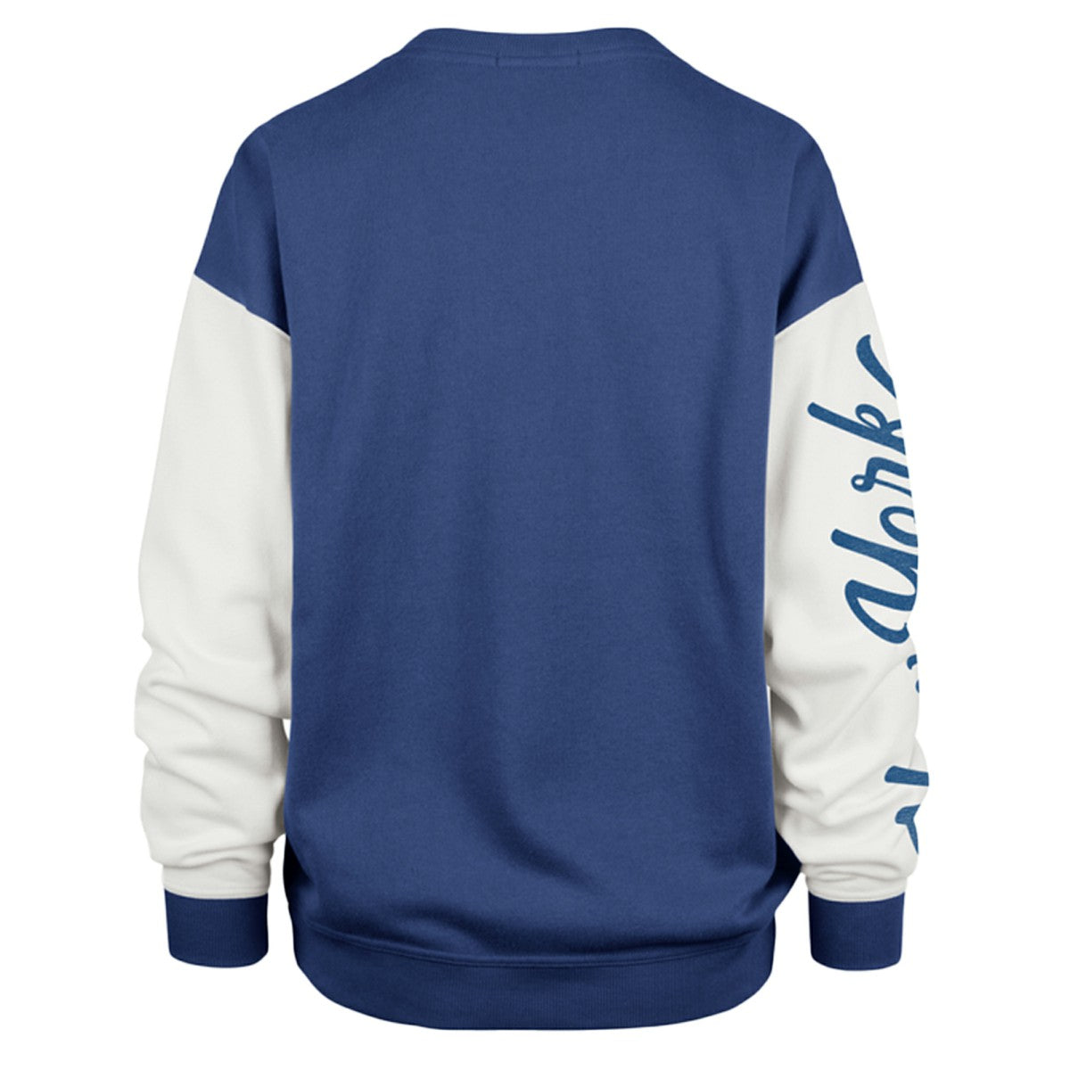 New York Knicks '47 Women's Plus Size Oversized Rise Andie Pullover Sweatshirt - Blue sale