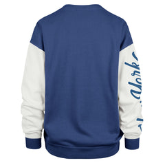 New York Knicks '47 Women's Plus Size Oversized Rise Andie Pullover Sweatshirt - Blue sale