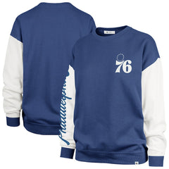 Philadelphia 76ers '47 Women's Plus Size Oversized Rise Andie Pullover Sweatshirt - Royal online
