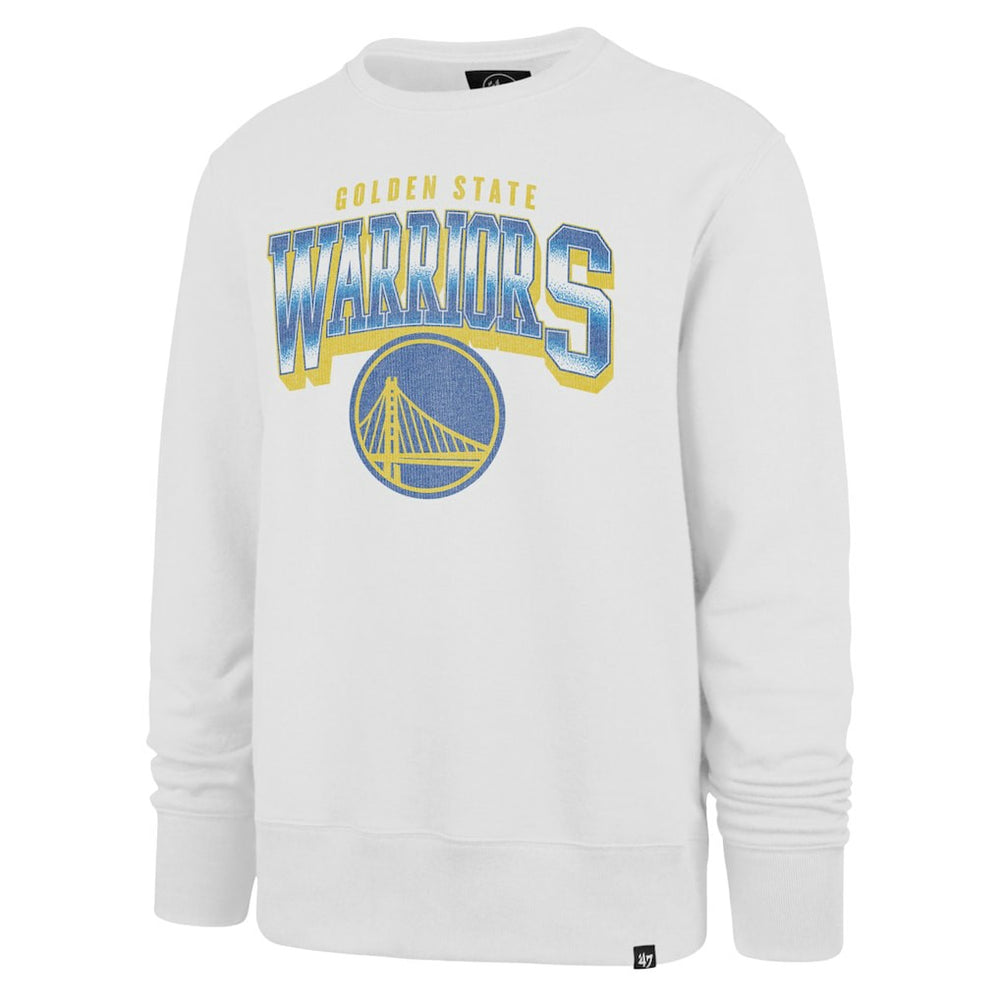 Golden State Warriors '47 Big & Tall Spotlight Headline Pullover Sweatshirt sale - Cream for sale