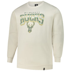 Milwaukee Bucks '47 Big & Tall Spotlight Headline Pullover Sweatshirt - Cream cheap