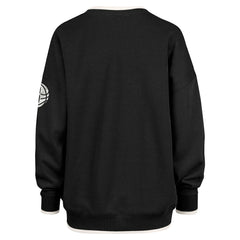 Brooklyn Nets '47 Women's Rise Wax Pack Daze '80s Oversize Pullover Sweatshirt - Black shop