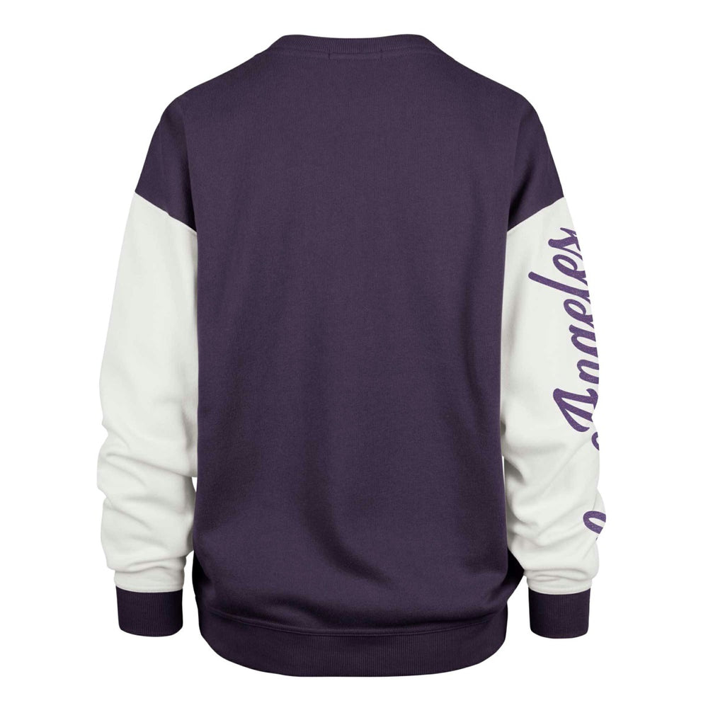 Los Angeles Lakers '47 Women's Rise Andie Pullover Sweatshirt - Oversized Pullover Sweatshirt Purple shop