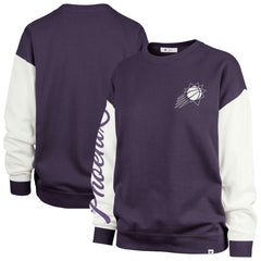 Phoenix Suns '47 Women's Rise Andie Pullover Sweatshirt - Oversized Pullover Sweatshirt Purple sale