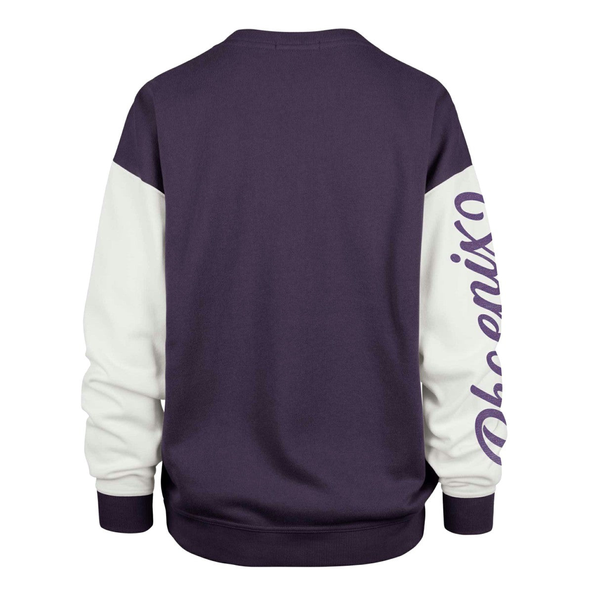 Phoenix Suns '47 Women's Rise Andie Pullover Sweatshirt - Oversized Pullover Sweatshirt Purple sale